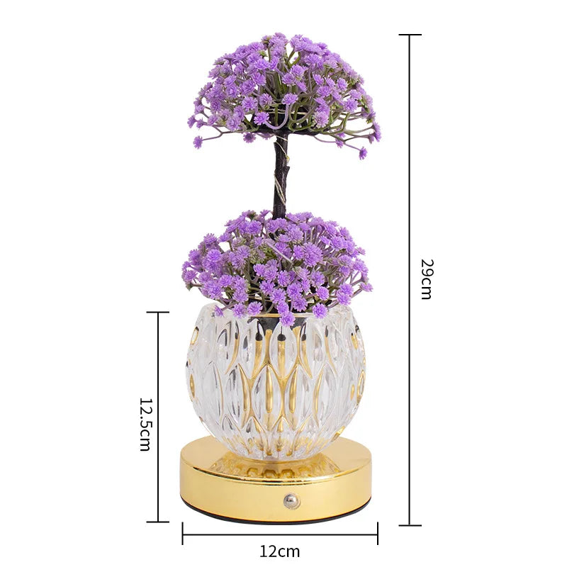 Tulip LED Night Light – USB Rechargeable Lamp