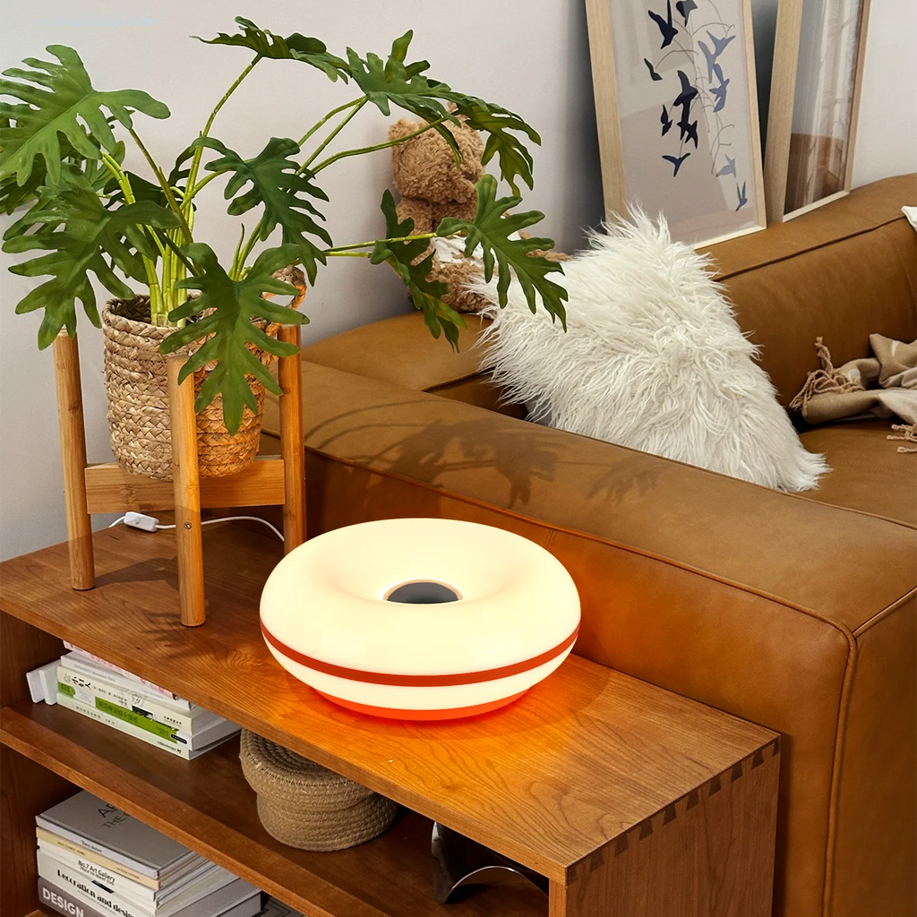 Bauhaus Donut Table Lamp – USB Ambient Light