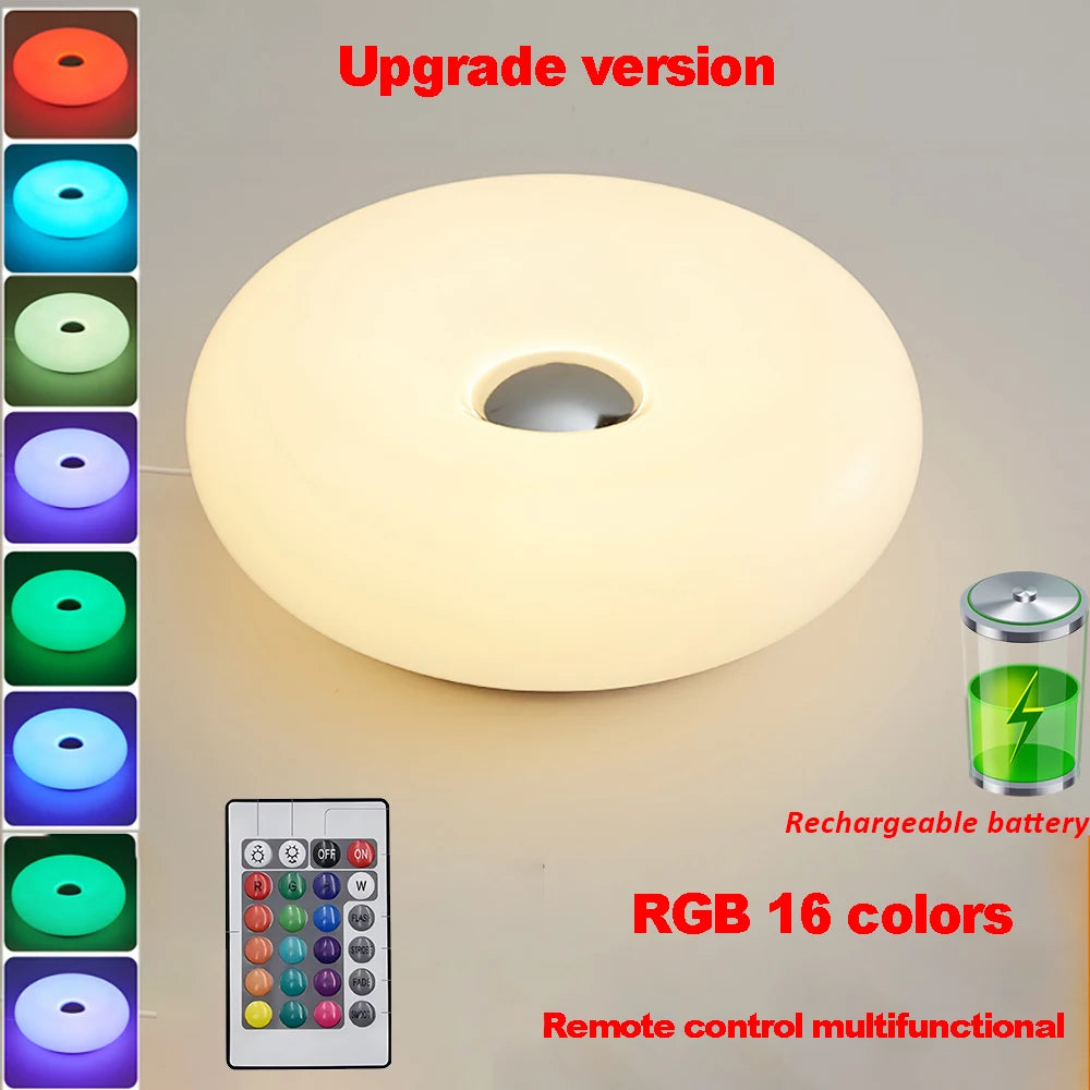 Bauhaus Donut Table Lamp – USB Ambient Light