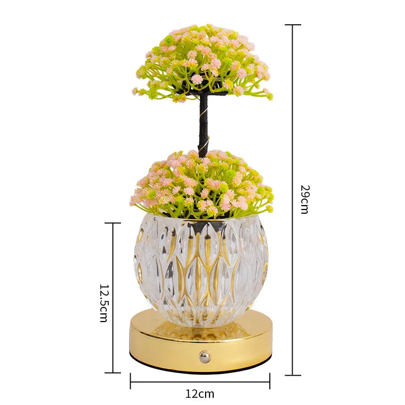 Tulip LED Night Light – USB Rechargeable Lamp