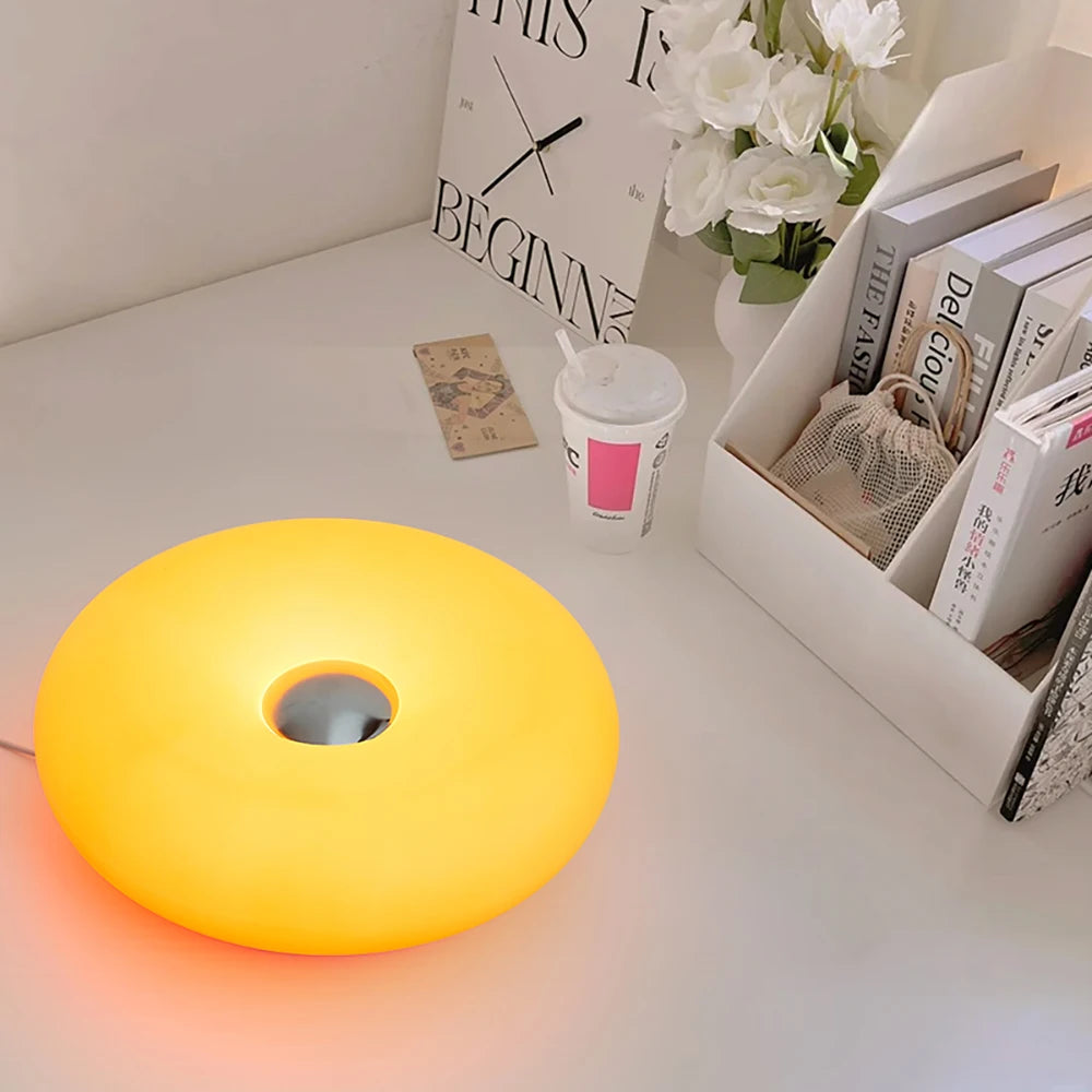 Bauhaus Donut Table Lamp – USB Ambient Light